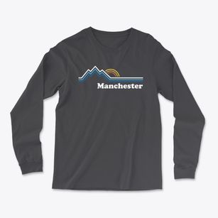 Manchester Georgia Mountain View Light Soft Long Sleeve T-Shirt
