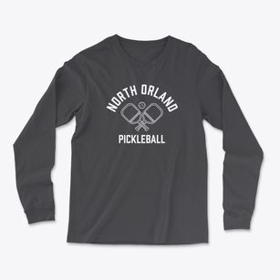 North Orland Maine Pickleball Light Soft Long Sleeve T-Shirt