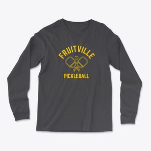 Fruitville Florida Pickleball Light Soft Long Sleeve T-Shirt
