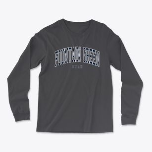 Fountain Green Utah Traditional Light Soft Long Sleeve T-Shirt