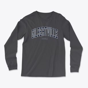 Gilbertville Iowa Traditional Light Soft Long Sleeve T-Shirt