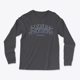 Jennings Louisiana Traditional Light Soft Long Sleeve T-Shirt