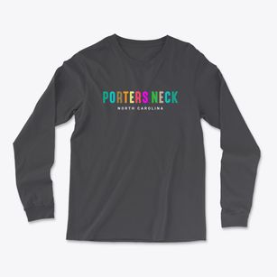 Porters Neck North Carolina Color Pop Light Soft Long Sleeve T-Shirt