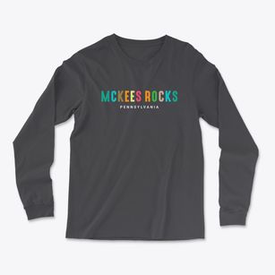 Mckees Rocks Pennsylvania Color Pop Light Soft Long Sleeve T-Shirt