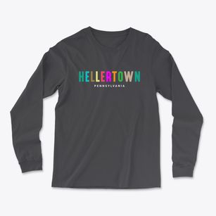 Hellertown Pennsylvania Color Pop Light Soft Long Sleeve T-Shirt