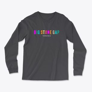 Big Stone Gap Virginia Color Pop Light Soft Long Sleeve T-Shirt