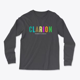 Clarion Pennsylvania Color Pop Light Soft Long Sleeve T-Shirt