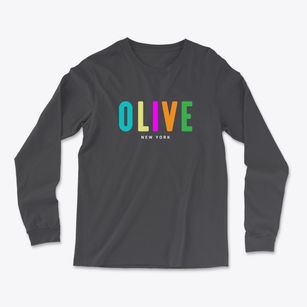 Olive New York Color Pop Light Soft Long Sleeve T-Shirt