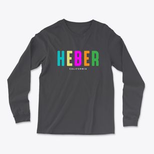 Heber California Color Pop Light Soft Long Sleeve T-Shirt