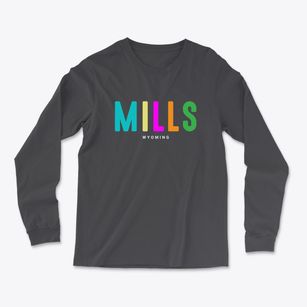 Mills Wyoming Color Pop Light Soft Long Sleeve T-Shirt