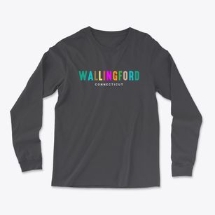 Wallingford Connecticut Color Pop Light Soft Long Sleeve T-Shirt