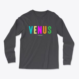 Venus Texas Color Pop Light Soft Long Sleeve T-Shirt