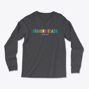Ormond Beach Florida Color Pop Light Soft Long Sleeve T-Shirt