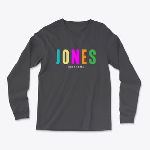 Jones Oklahoma Color Pop Light Soft Long Sleeve T-Shirt