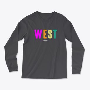 West Texas Color Pop Light Soft Long Sleeve T-Shirt