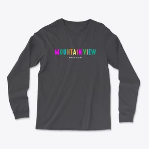Mountain View Missouri Color Pop Light Soft Long Sleeve T-Shirt