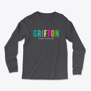 Grifton North Carolina Color Pop Light Soft Long Sleeve T-Shirt