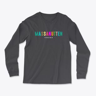 Massanutten Virginia Color Pop Light Soft Long Sleeve T-Shirt