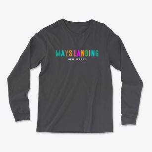 Mays Landing New Jersey Color Pop Light Soft Long Sleeve T-Shirt