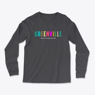 Greenville New Hampshire Color Pop Light Soft Long Sleeve T-Shirt