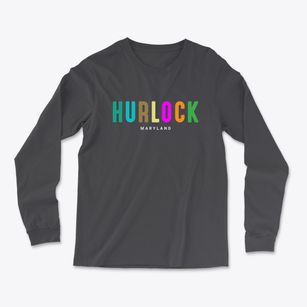 Hurlock Maryland Color Pop Light Soft Long Sleeve T-Shirt
