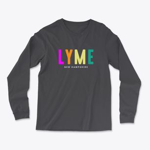 Lyme New Hampshire Color Pop Light Soft Long Sleeve T-Shirt