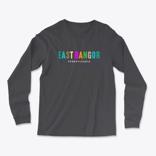 East Bangor Pennsylvania Color Pop Light Soft Long Sleeve T-Shirt