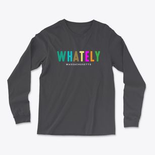 Whately Massachusetts Color Pop Light Soft Long Sleeve T-Shirt