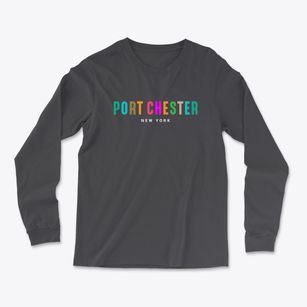 Port Chester New York Color Pop Light Soft Long Sleeve T-Shirt