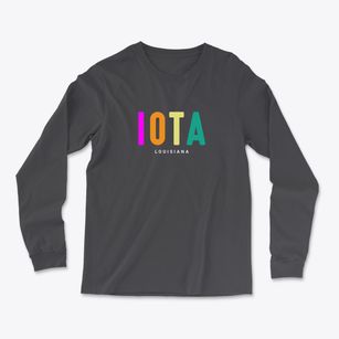 Iota Louisiana Color Pop Light Soft Long Sleeve T-Shirt