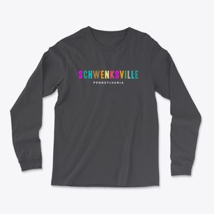 Schwenksville Pennsylvania Color Pop Light Soft Long Sleeve T-Shirt