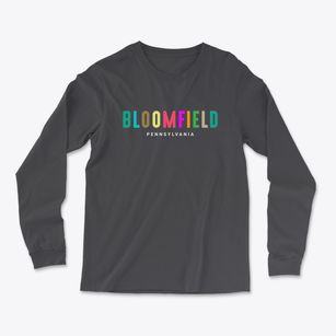 Bloomfield Pennsylvania Color Pop Light Soft Long Sleeve T-Shirt