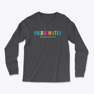 Bridgewater Massachusetts Color Pop Light Soft Long Sleeve T-Shirt