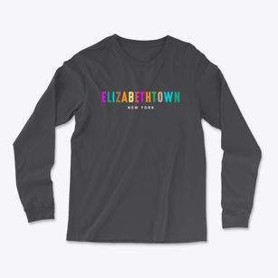 Elizabethtown New York Color Pop Light Soft Long Sleeve T-Shirt