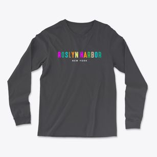 Roslyn Harbor New York Color Pop Light Soft Long Sleeve T-Shirt