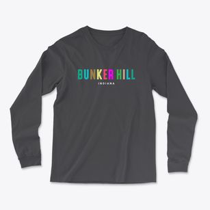 Bunker Hill Indiana Color Pop Light Soft Long Sleeve T-Shirt