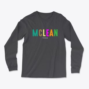 Mclean Texas Color Pop Light Soft Long Sleeve T-Shirt