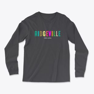 Ridgeville Indiana Color Pop Light Soft Long Sleeve T-Shirt