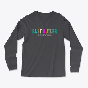 East Butler Pennsylvania Color Pop Light Soft Long Sleeve T-Shirt