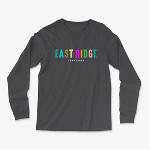 East Ridge Tennessee Color Pop Light Soft Long Sleeve T-Shirt