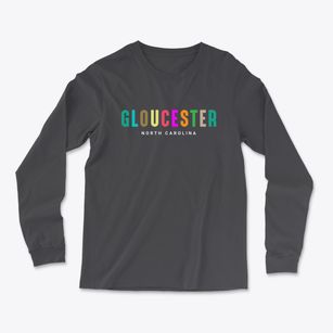 Gloucester North Carolina Color Pop Light Soft Long Sleeve T-Shirt