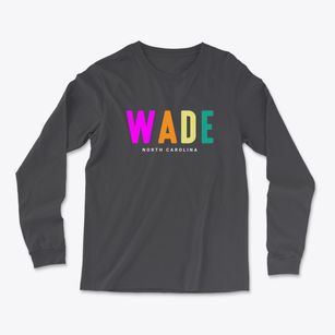 Wade North Carolina Color Pop Light Soft Long Sleeve T-Shirt