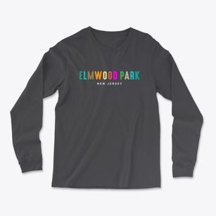 Elmwood Park New Jersey Color Pop Light Soft Long Sleeve T-Shirt