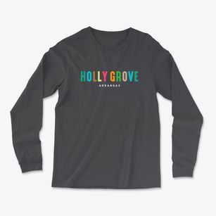 Holly Grove Arkansas Color Pop Light Soft Long Sleeve T-Shirt