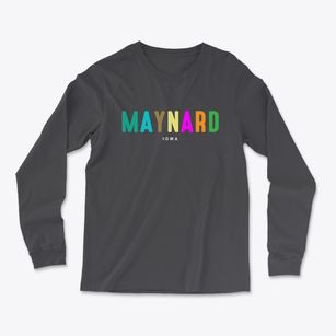 Maynard Iowa Color Pop Light Soft Long Sleeve T-Shirt