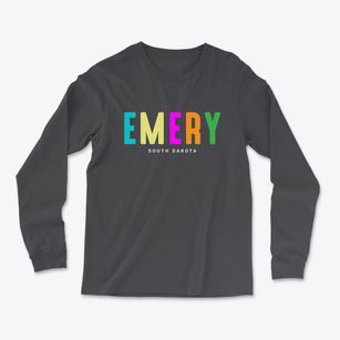 Emery South Dakota Color Pop Light Soft Long Sleeve T-Shirt