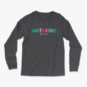 Martinsburg Missouri Color Pop Light Soft Long Sleeve T-Shirt