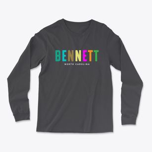 Bennett North Carolina Color Pop Light Soft Long Sleeve T-Shirt