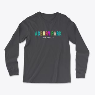 Asbury Park New Jersey Color Pop Light Soft Long Sleeve T-Shirt