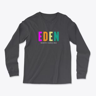 Eden North Carolina Color Pop Light Soft Long Sleeve T-Shirt